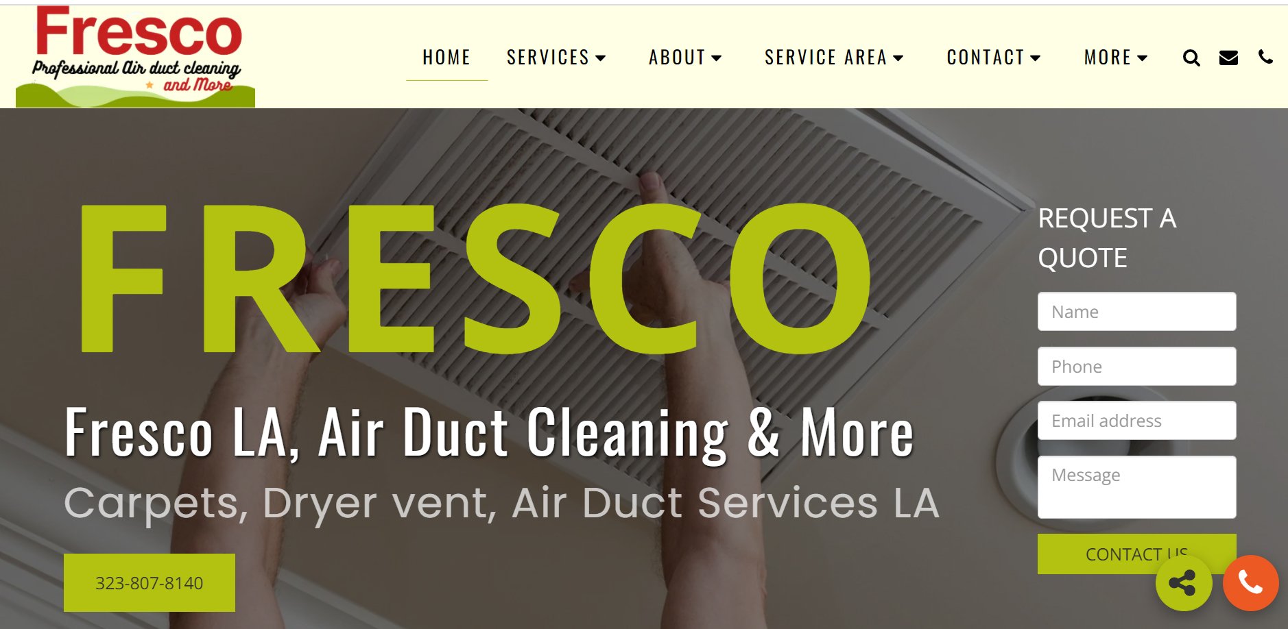 Air Duct Cleaning LA