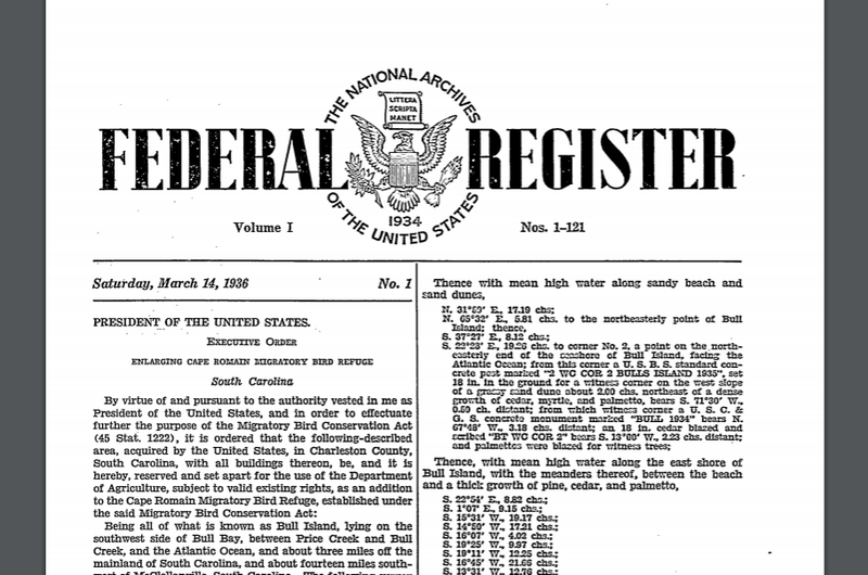 The Federal Register Daily Journal