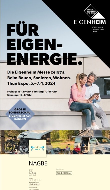 Eigenheim Messe Thun 2024