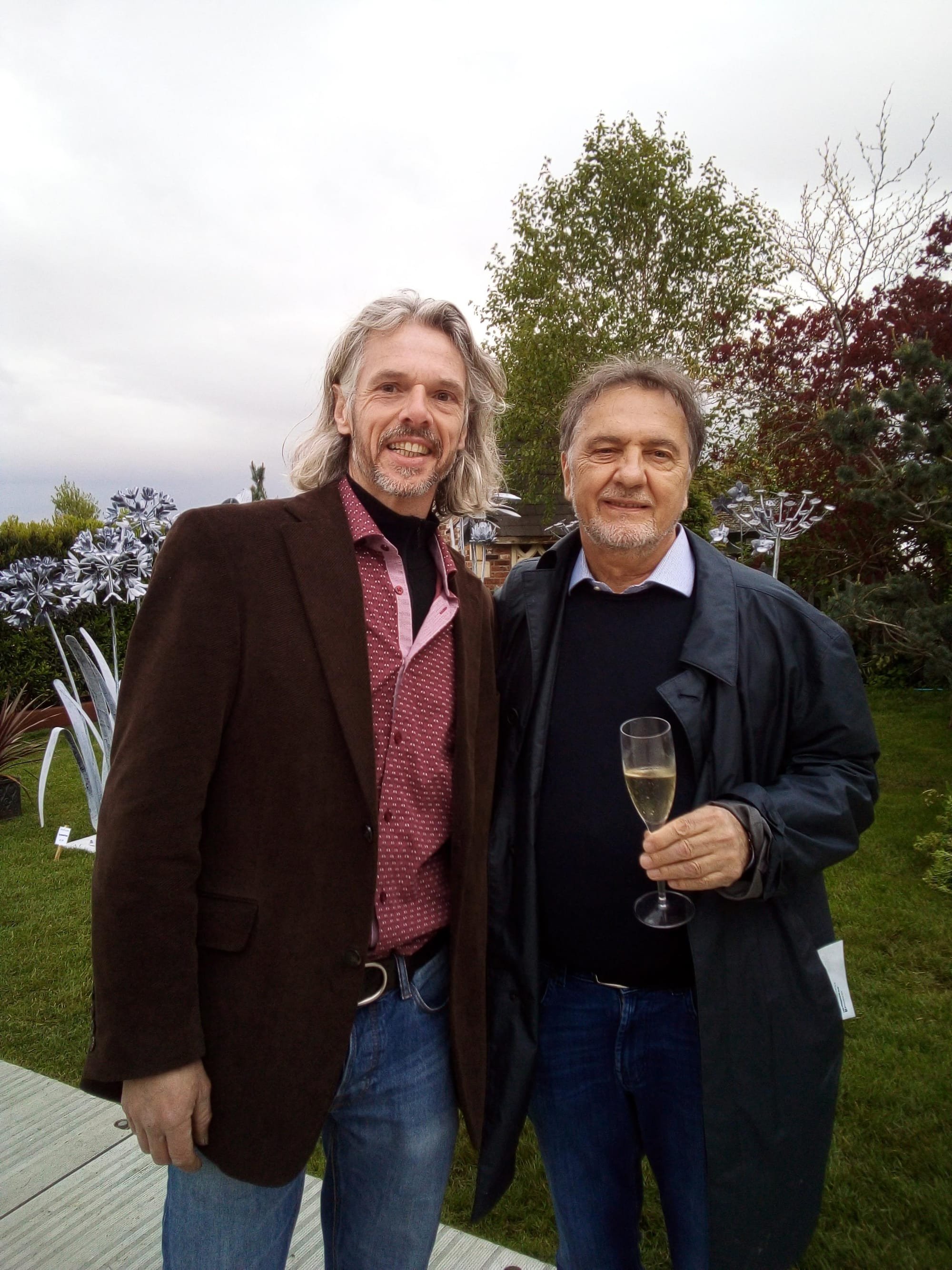Delighted to have a visit from the wonderful Raymond Blanc.