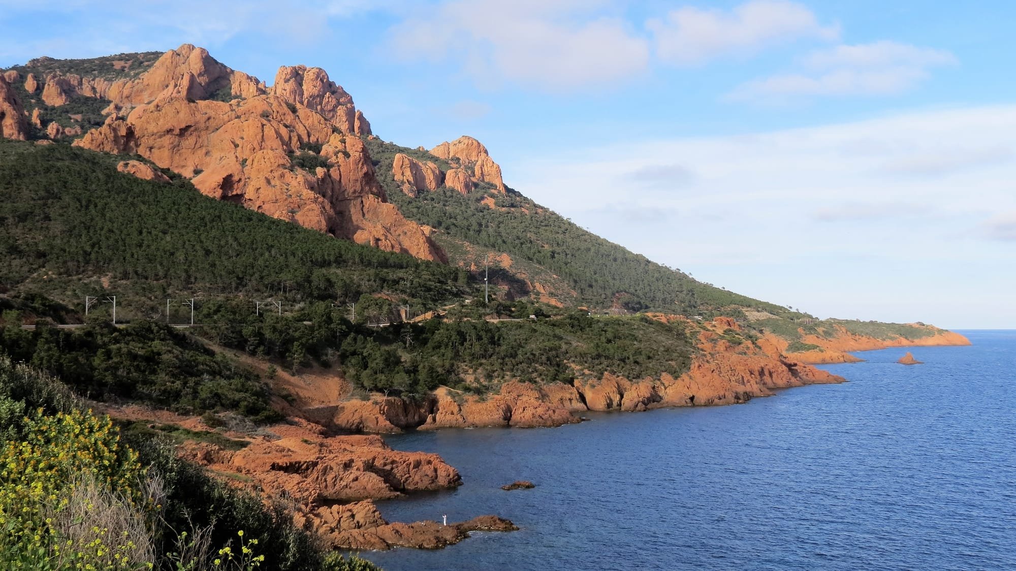 View on the Esterel