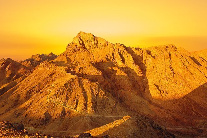Reis door de Sinai woestijn