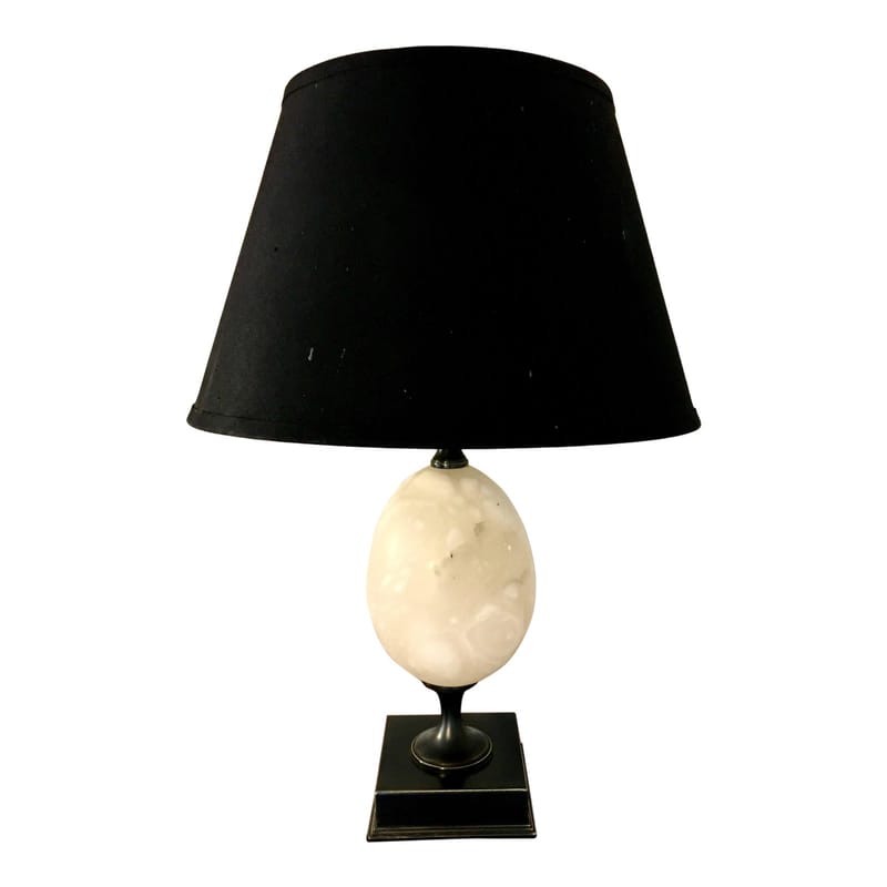 restoration hardware alabaster lamp