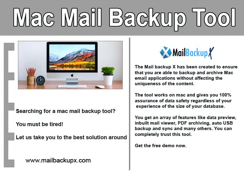 The professional answer to How to Backup Mac Email: Mail Backup X