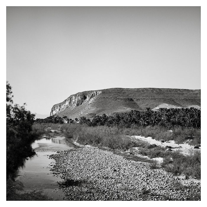 Le cours d'eau, La vallée du Draâ, Maroc