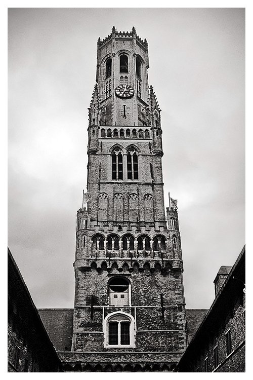 Beffroi, Bruges, Belgique