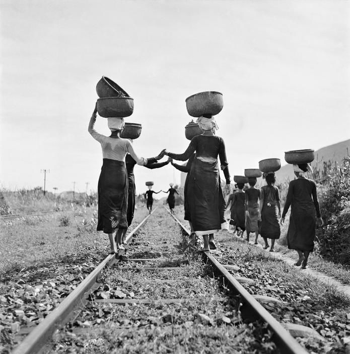 Werner Bischof - Indochina, Barau, a Hmong village 1952