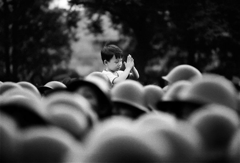 Dario Mitidieri - Tiananmen square, Chine 1989