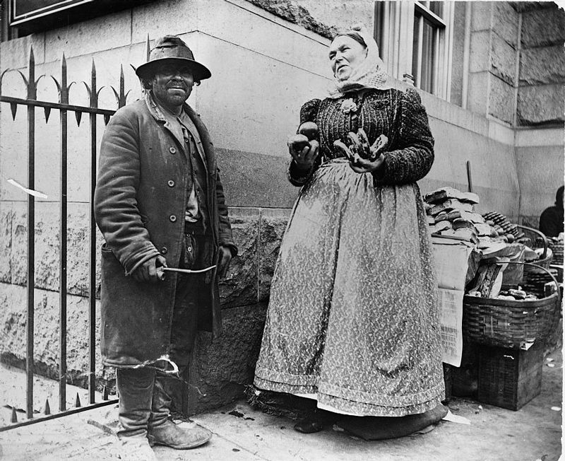 Elizabeth Alice Austen - Queer emigrant & pretzel vendor, New York City 1896