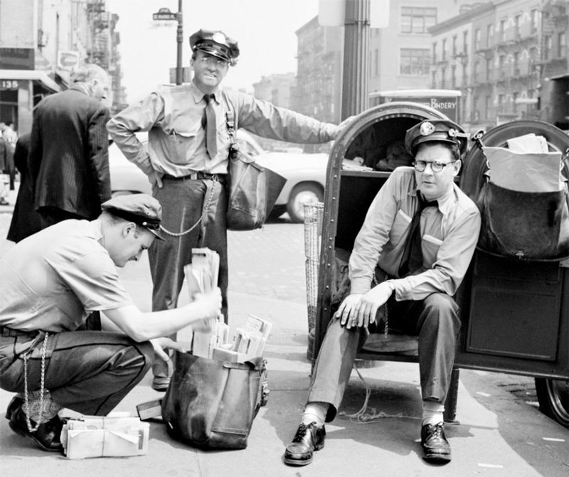 Martin Edward Elkort - Mailmen, New York City 1947