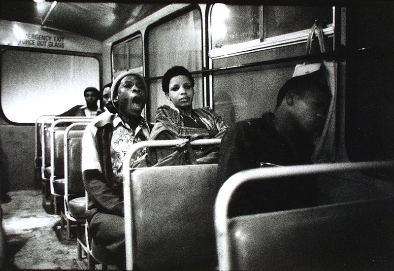 David Goldblatt - 3.00 am early passengers on the Wolwekraal-Marabastad bus 1984