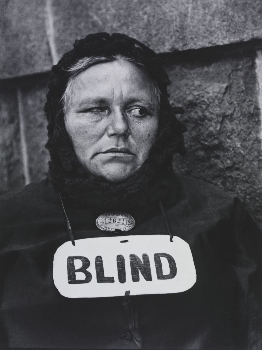 Paul Strand - Blind woman, New York 1916