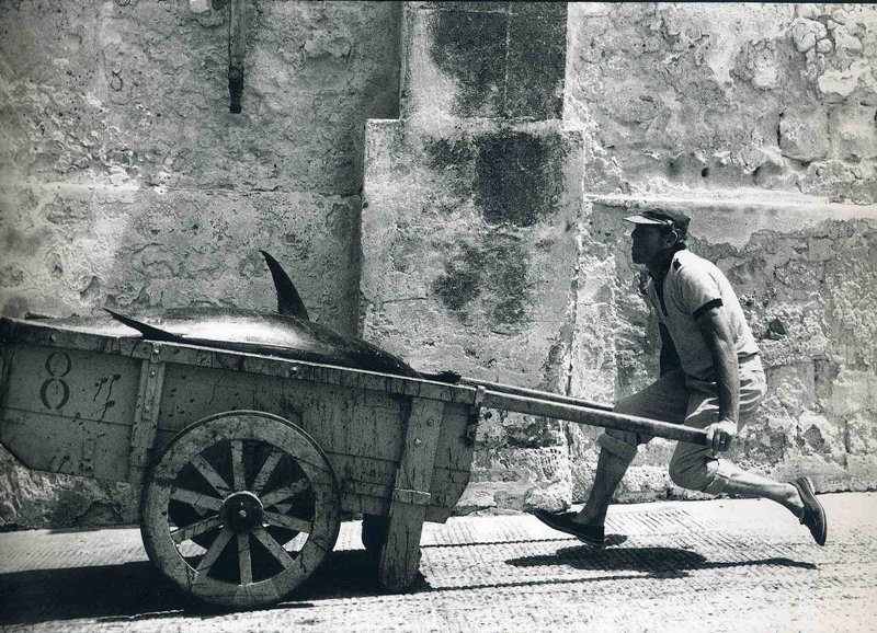 Leonard Freed - Tuna fishing, Sicily, Italy 1975