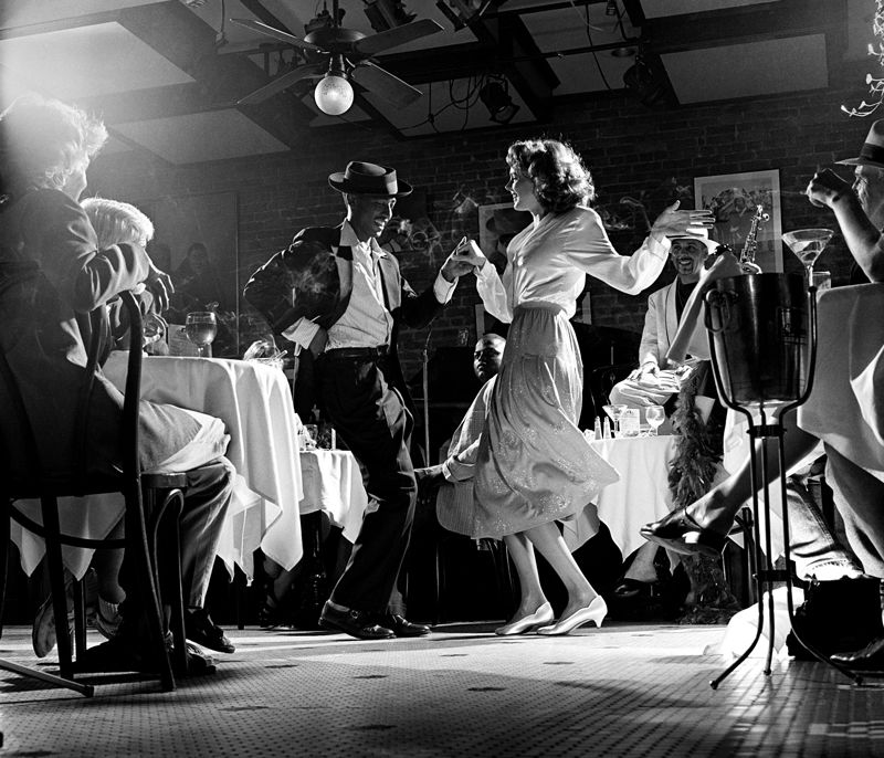 Herman Leonard - Palm Court Cafe, New Orleans 1996