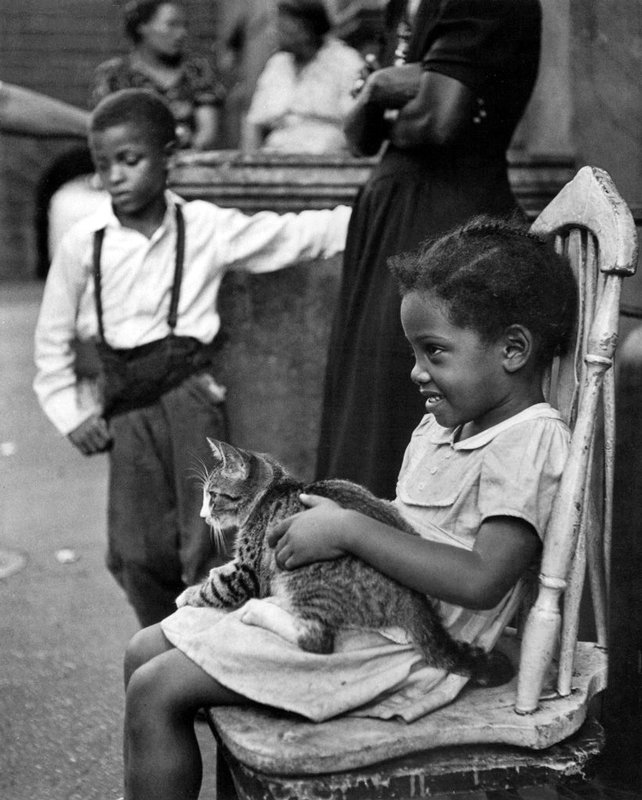 Clemens Kalischer - Negro children, NY 1949