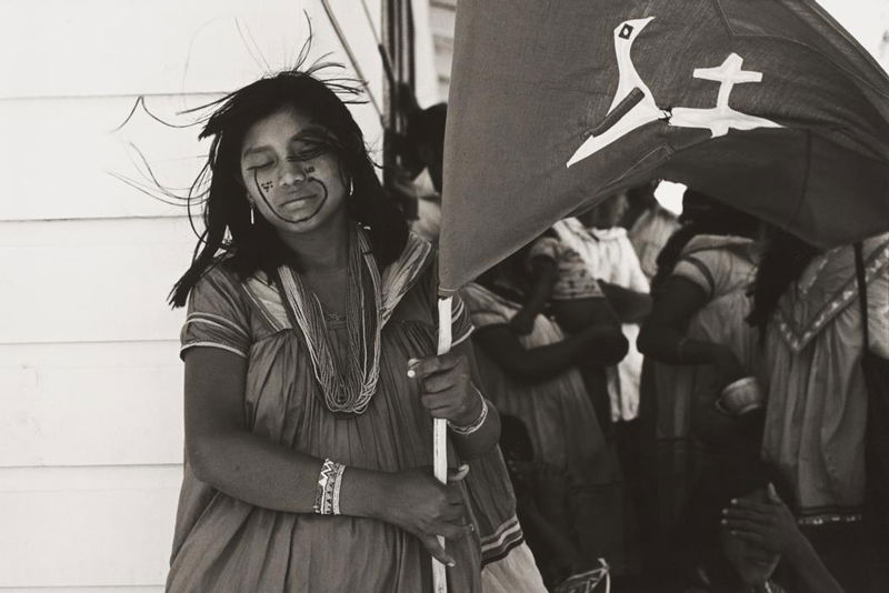 Graciela Iturbide - Mujer viento, Panama, 1974