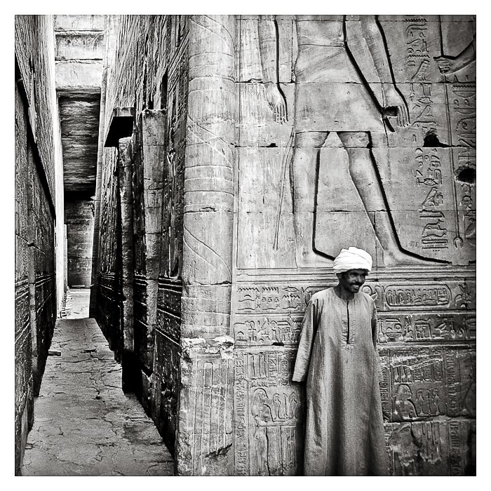Le gardien du temple, Edfou, Égypte
