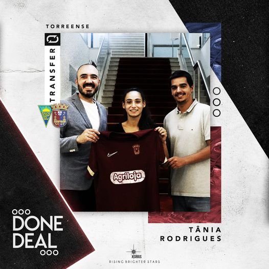 Signing: Tânia Rodrigues with S.C.U. Torreense