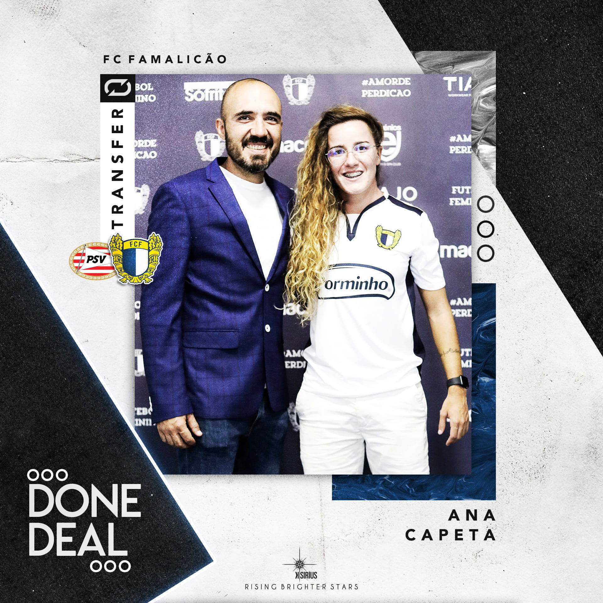 Signing: Ana Capeta with F.C. Famalicão