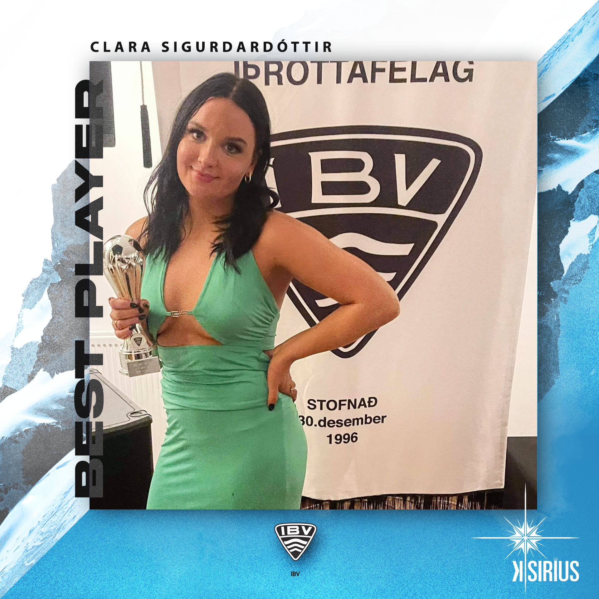 Best Player of the Year: Clara Sigurðardóttir (ÍBV Vestmannaeyjar)