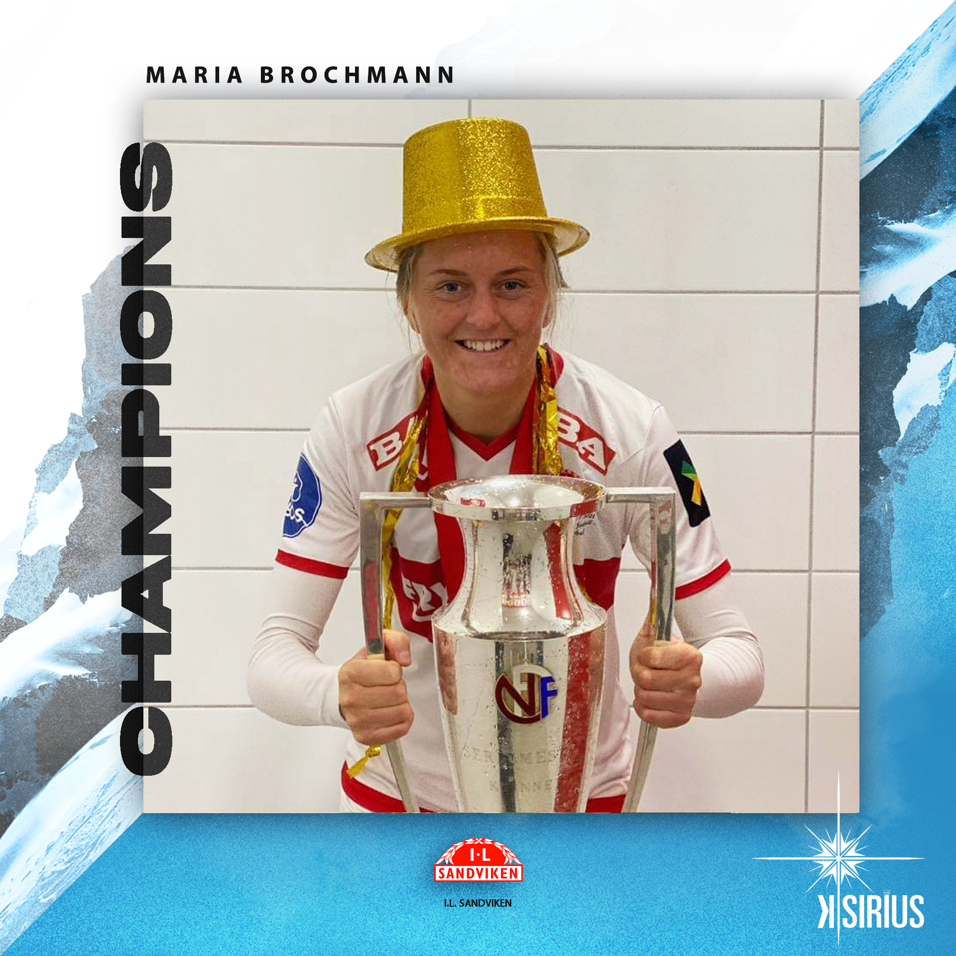 League Champion: Maria Brochmann (IL Sandviken)