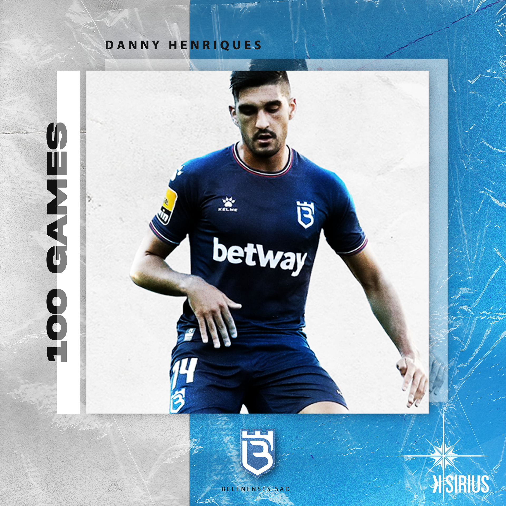 100 Games: Danny Henriques (Belenenses Futebol SAD)