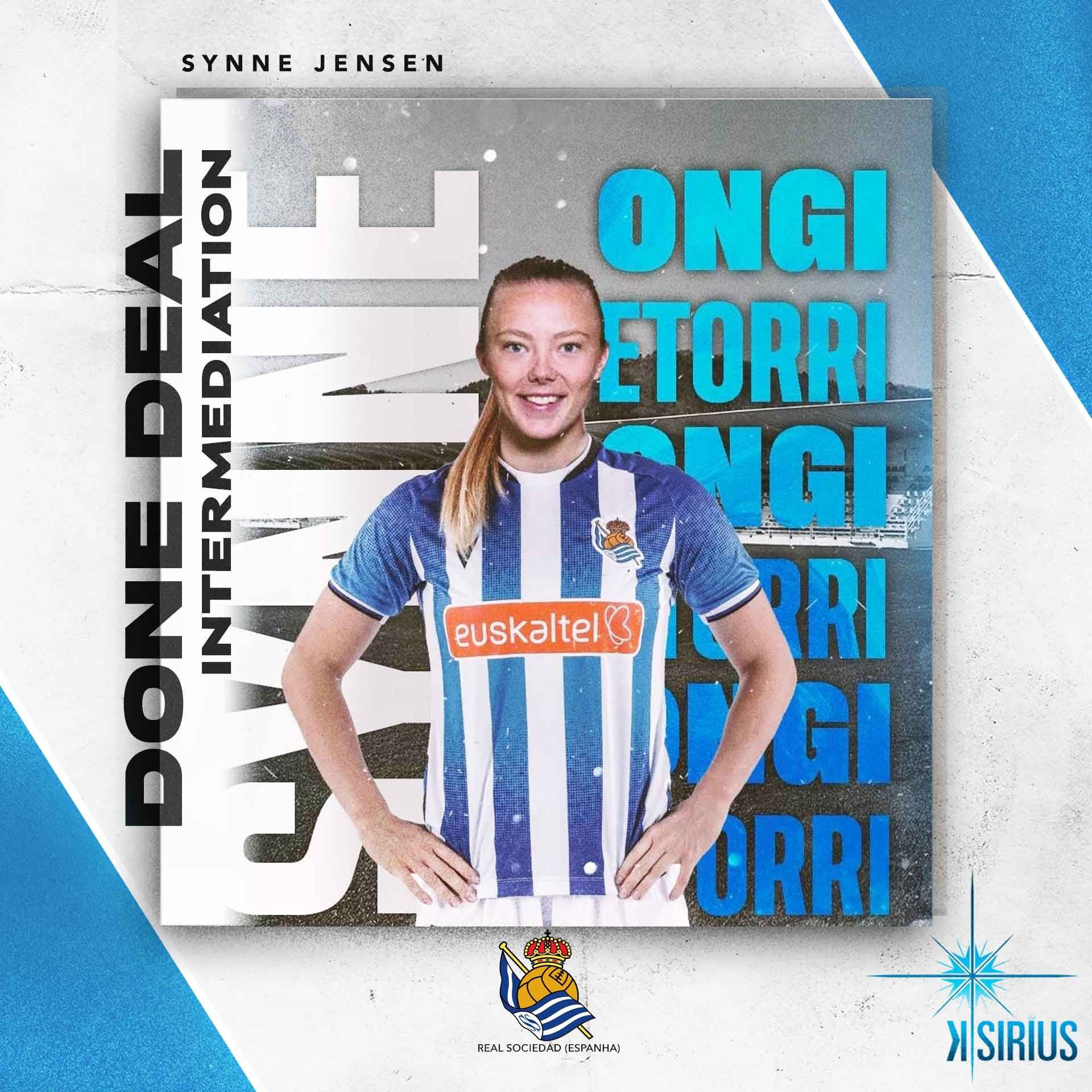 Intermediation: Synne Jensen (Real Sociedad de Fútbol)