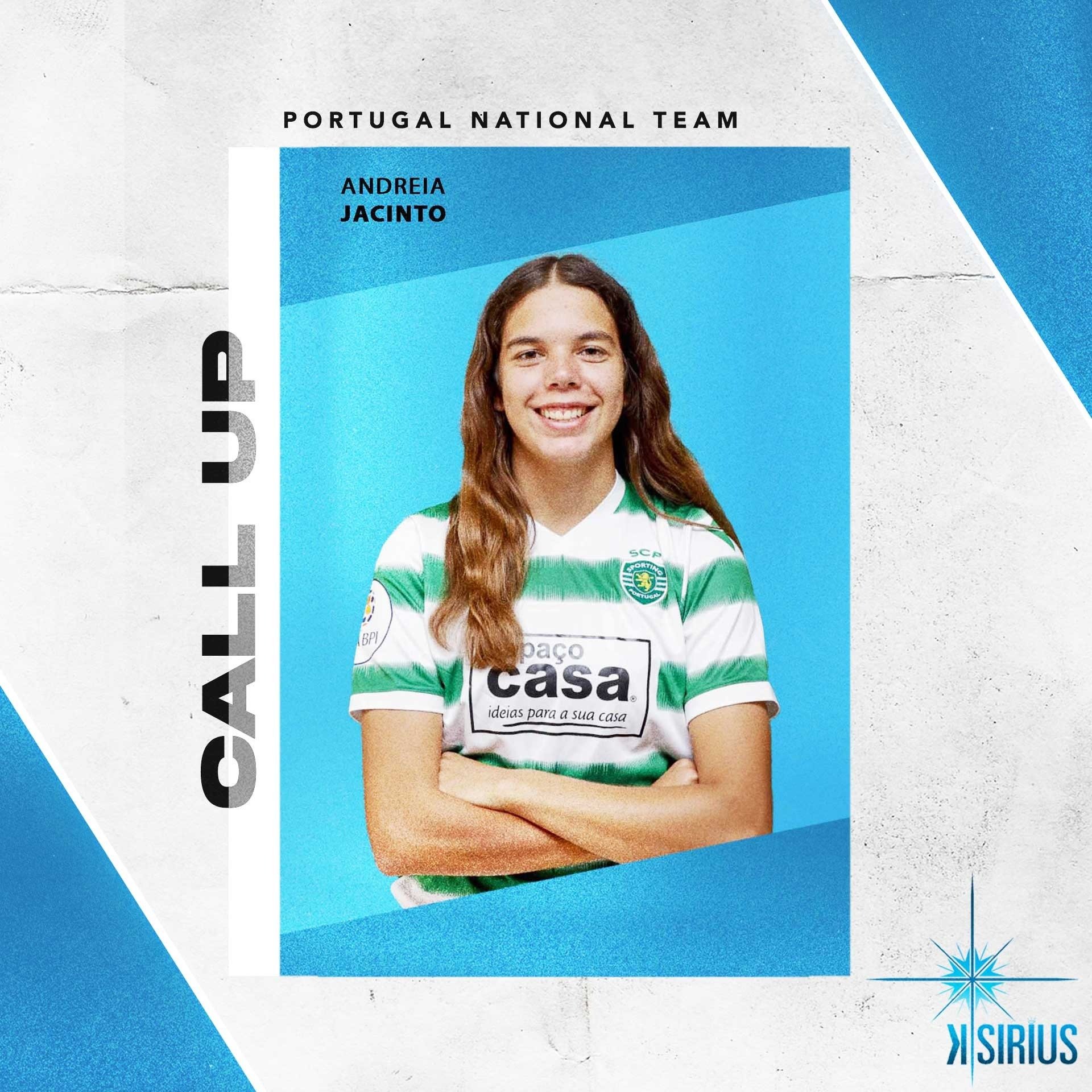 National Team: Andreia Jacinto (Sporting C.P.)