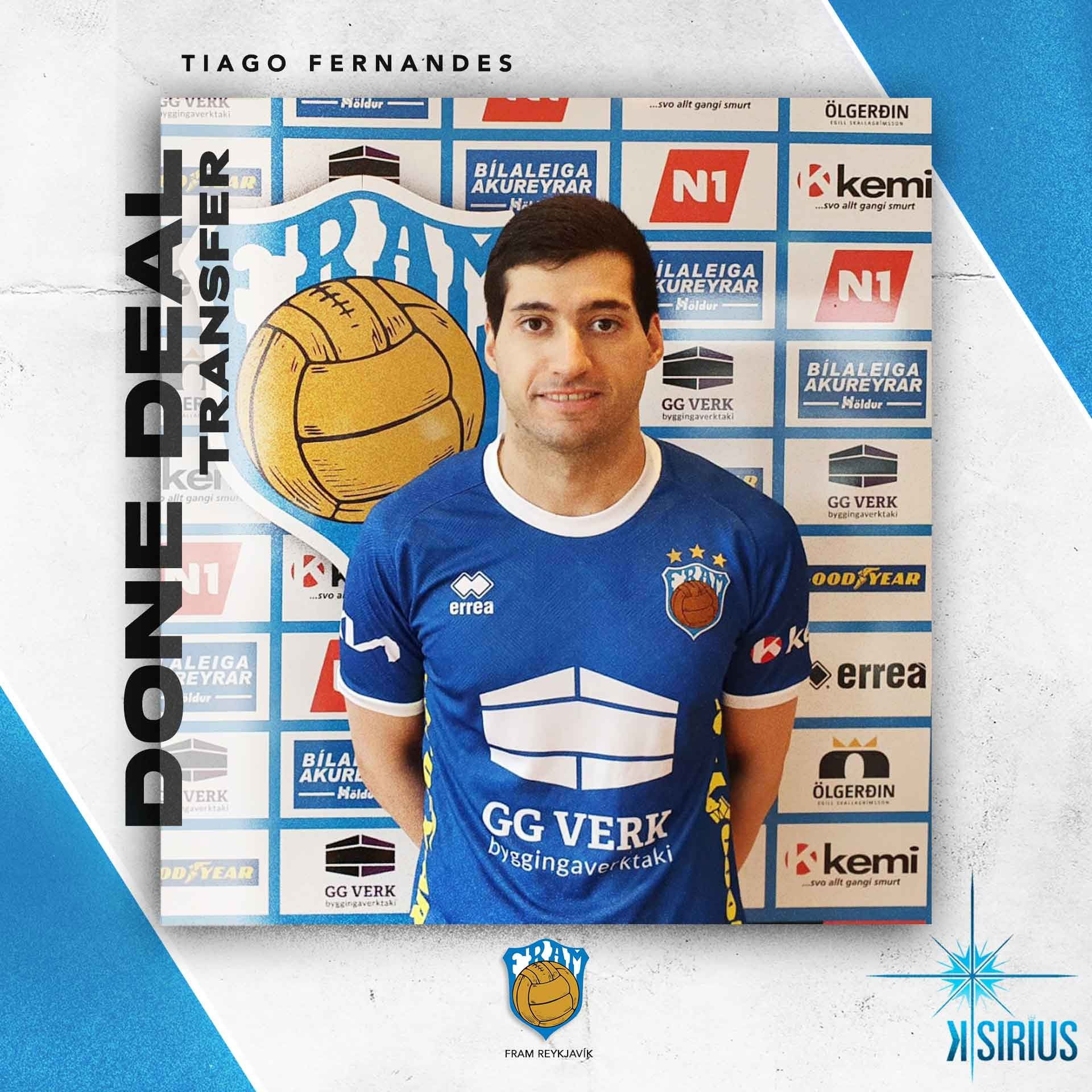 Transfer: Tiago Fernandes to Fram Reykjavík