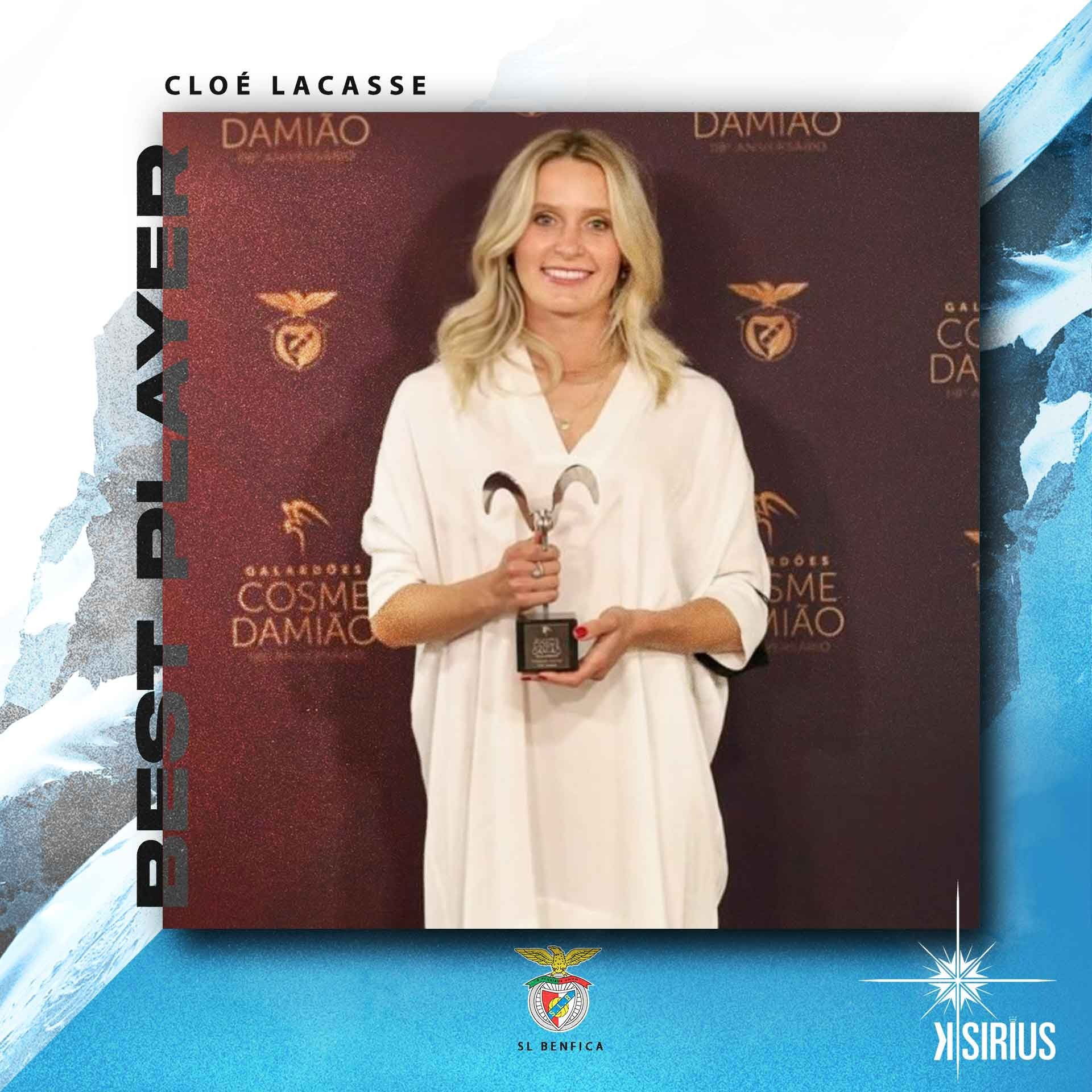 Best Player: Cloé Lacasse (SL Benfica)