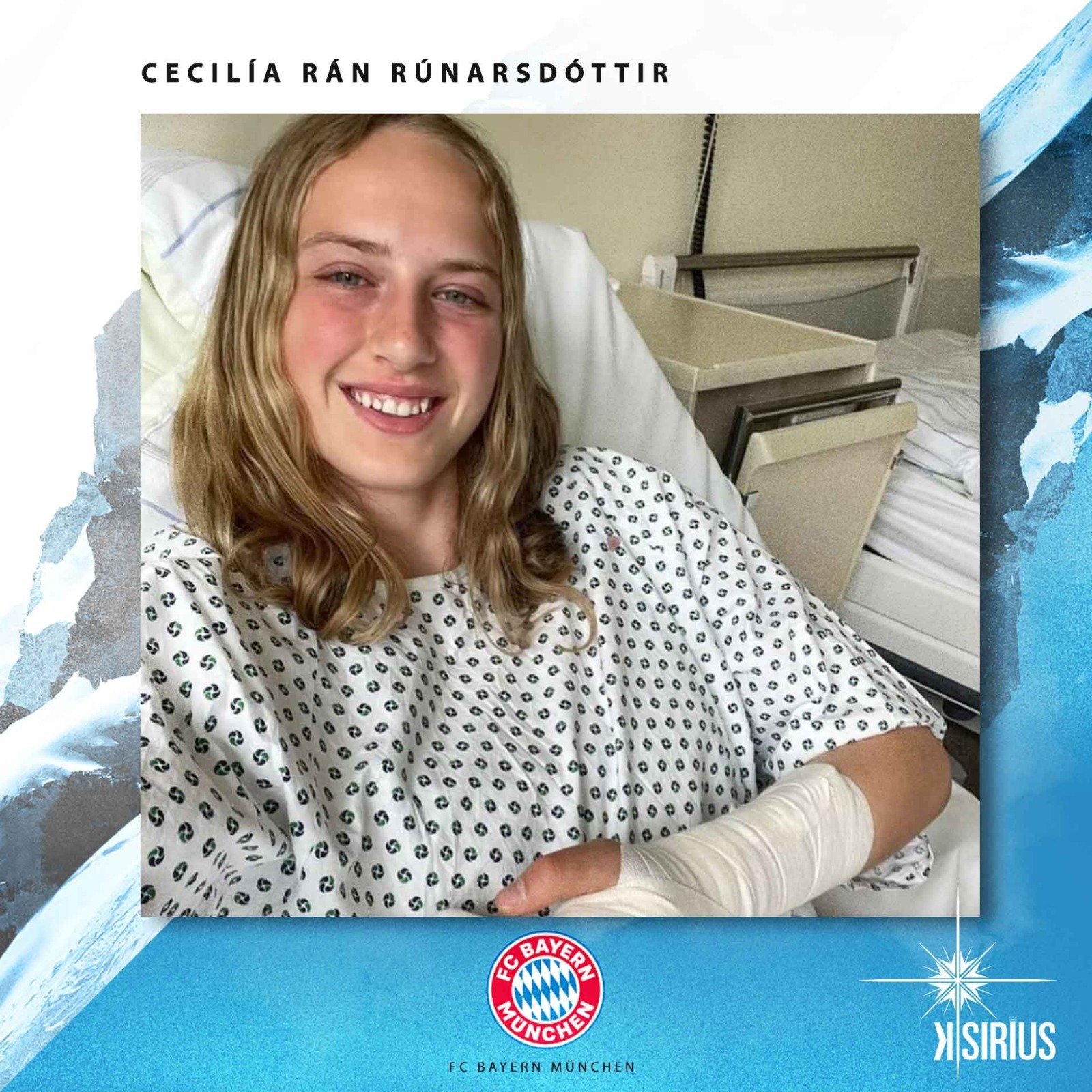Recovery: Cecília Rán Rúnarsdóttir (FC Bayern München)