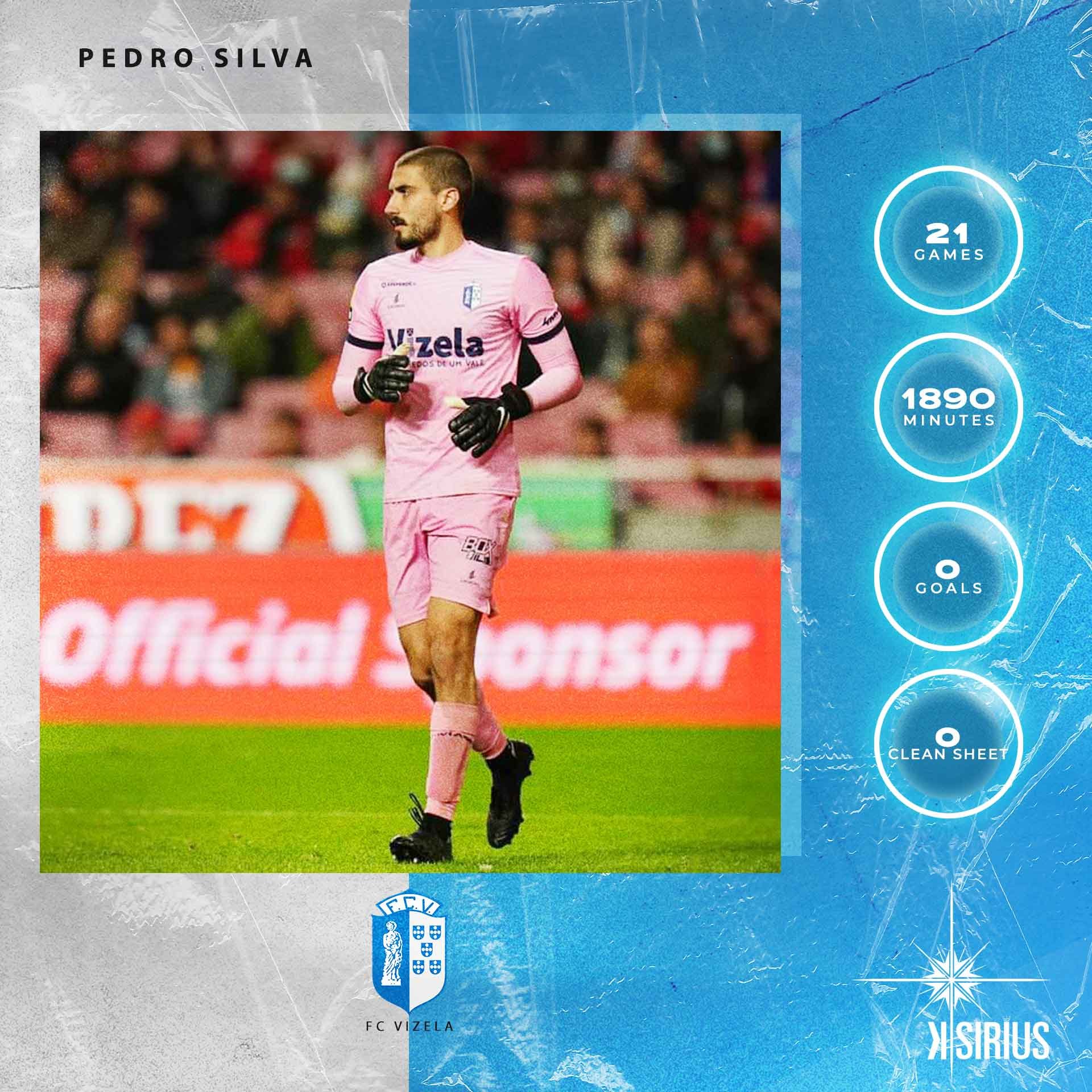 Stats: Pedro Silva (FC Vizela)