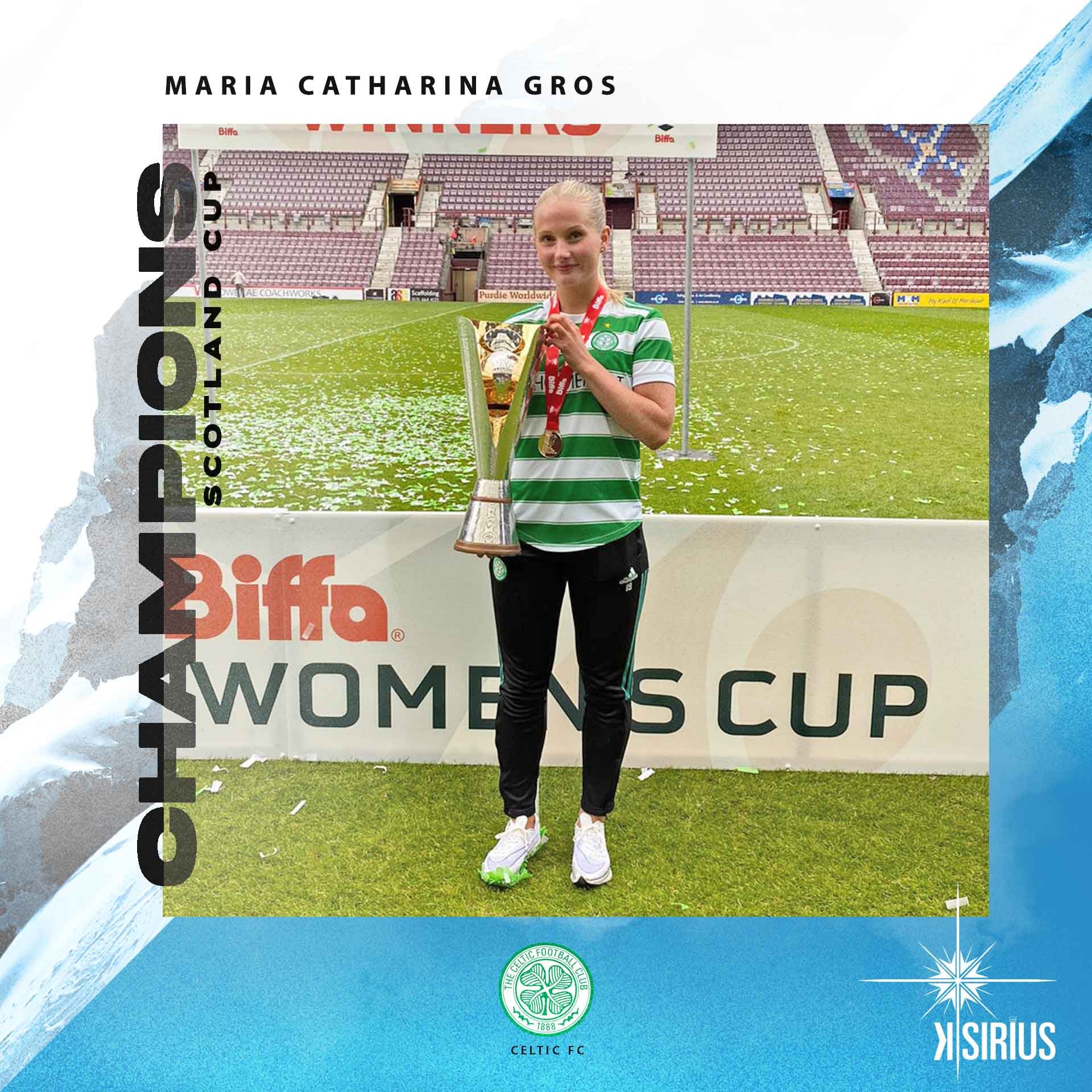 Champions: Maria Catharina Gros (Celtic FC)