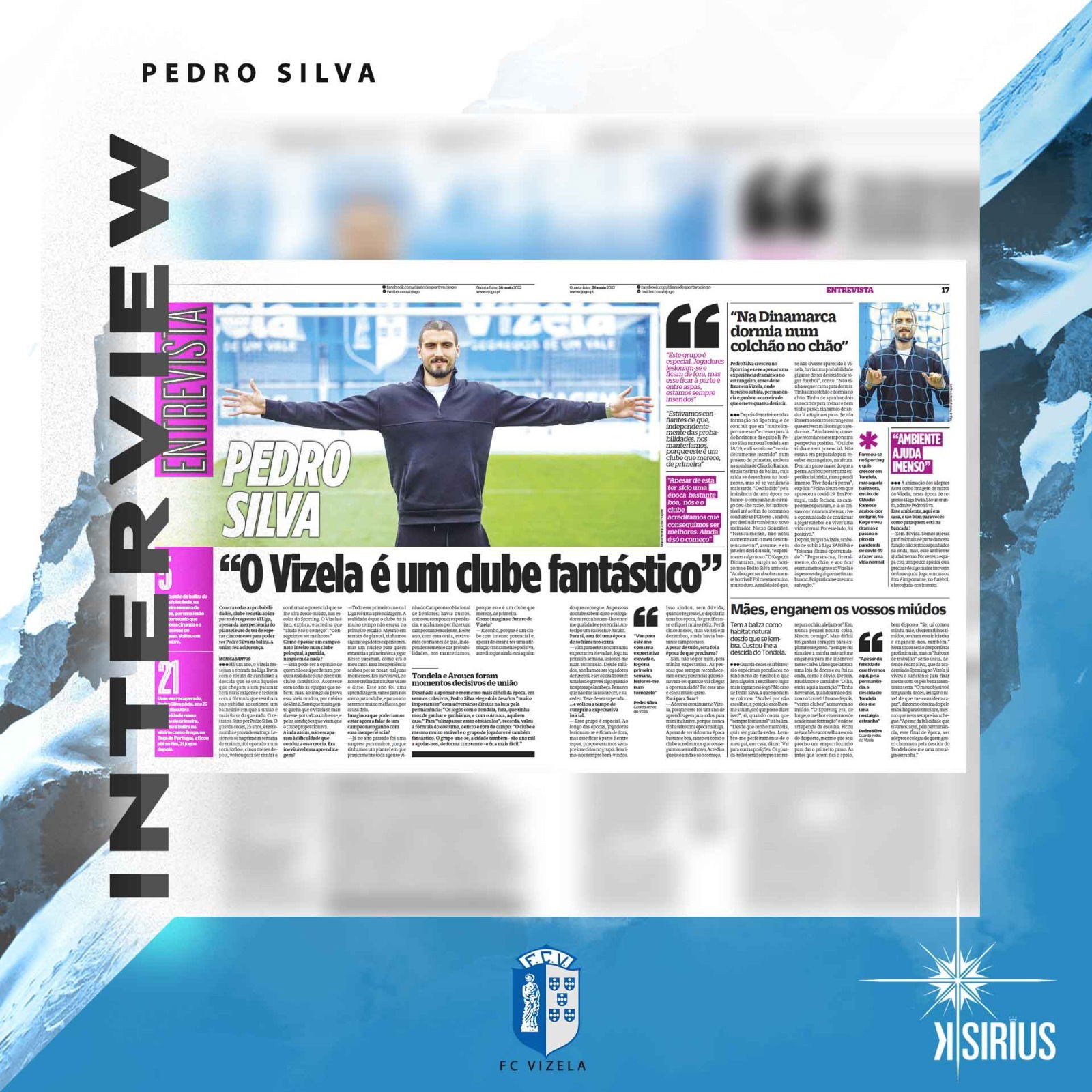 Interview: Pedro Silva (FC Vizela)