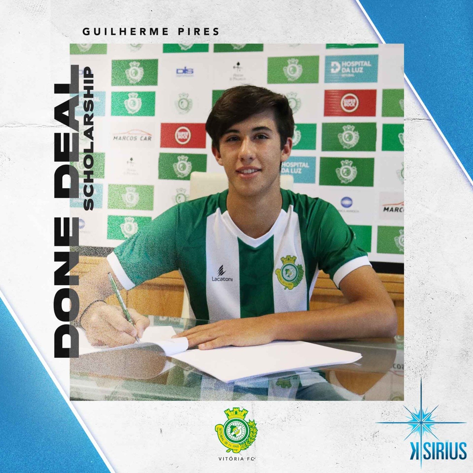 Scholarship: Guilherme Pires (Vitória FC)