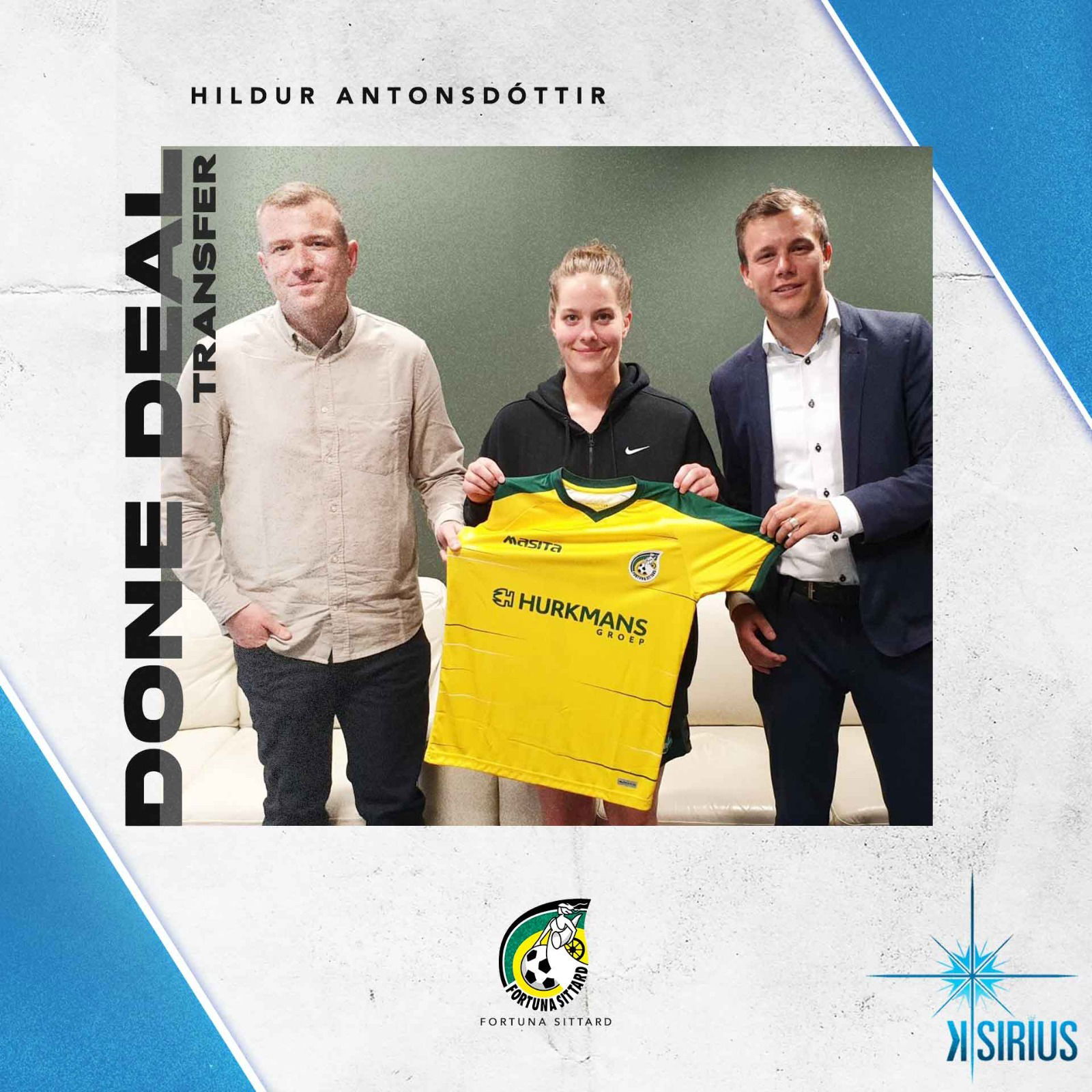 Transfer: Hildur Antonsdóttir (Fortuna Sittard)