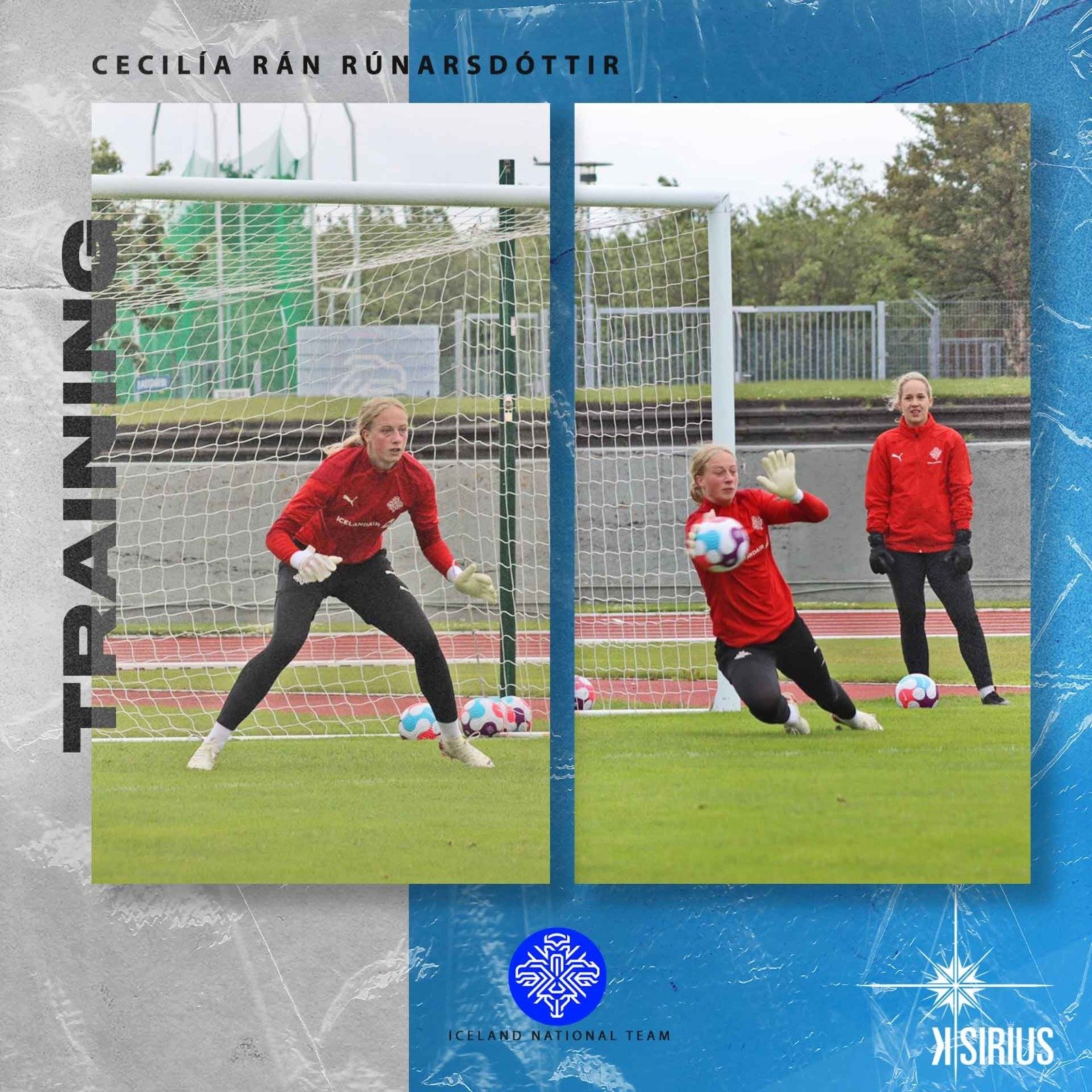 Trainning: Cecilía Rán Rúnarsdóttir (FC Bayern München)