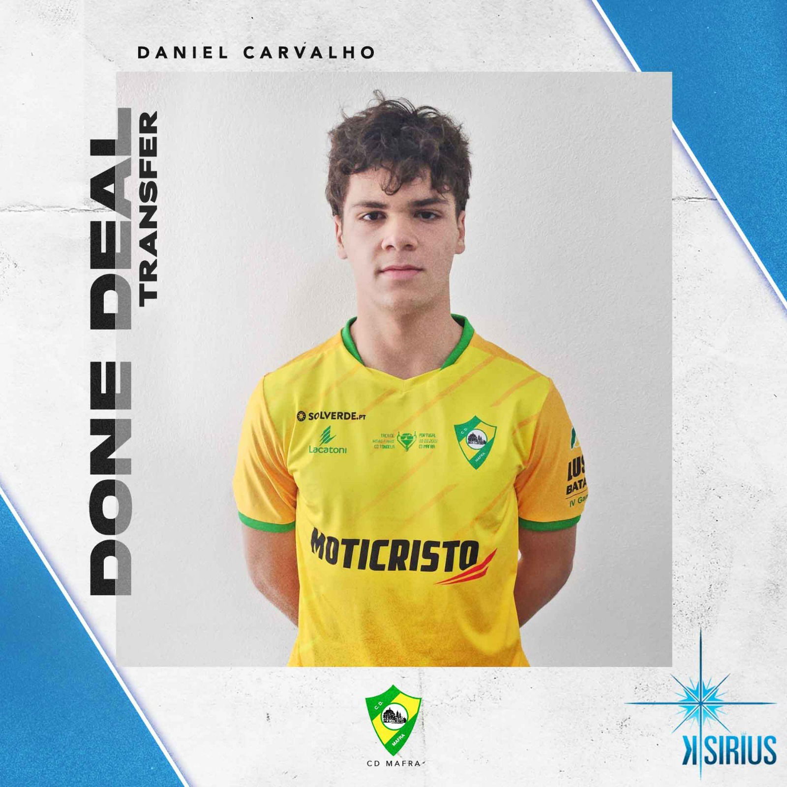 Transfer: Daniel Carvalho (CD Mafra)