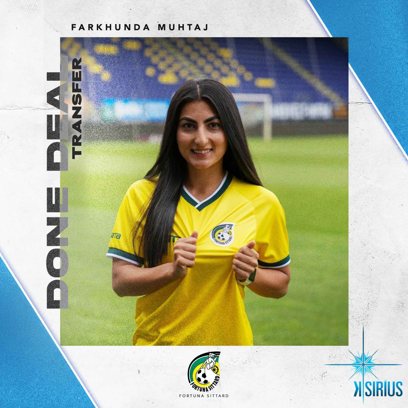 Transfer: Farkhunda Muhtaj (Fortuna Sittard)