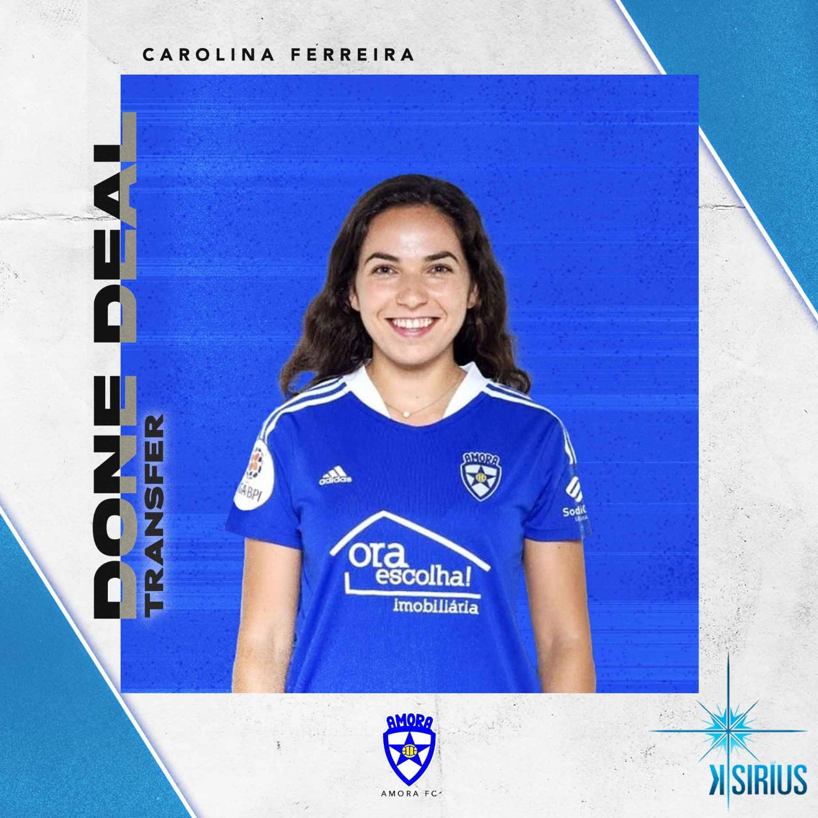 Transfer: Carolina Ferreira (Amora FC)