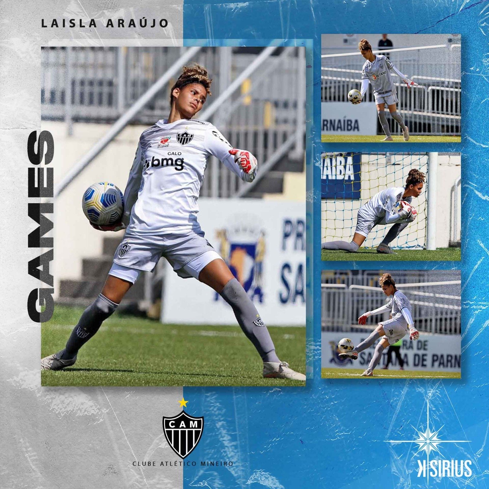 Games: Laisla Araújo (Clube Atlético Mineiro)