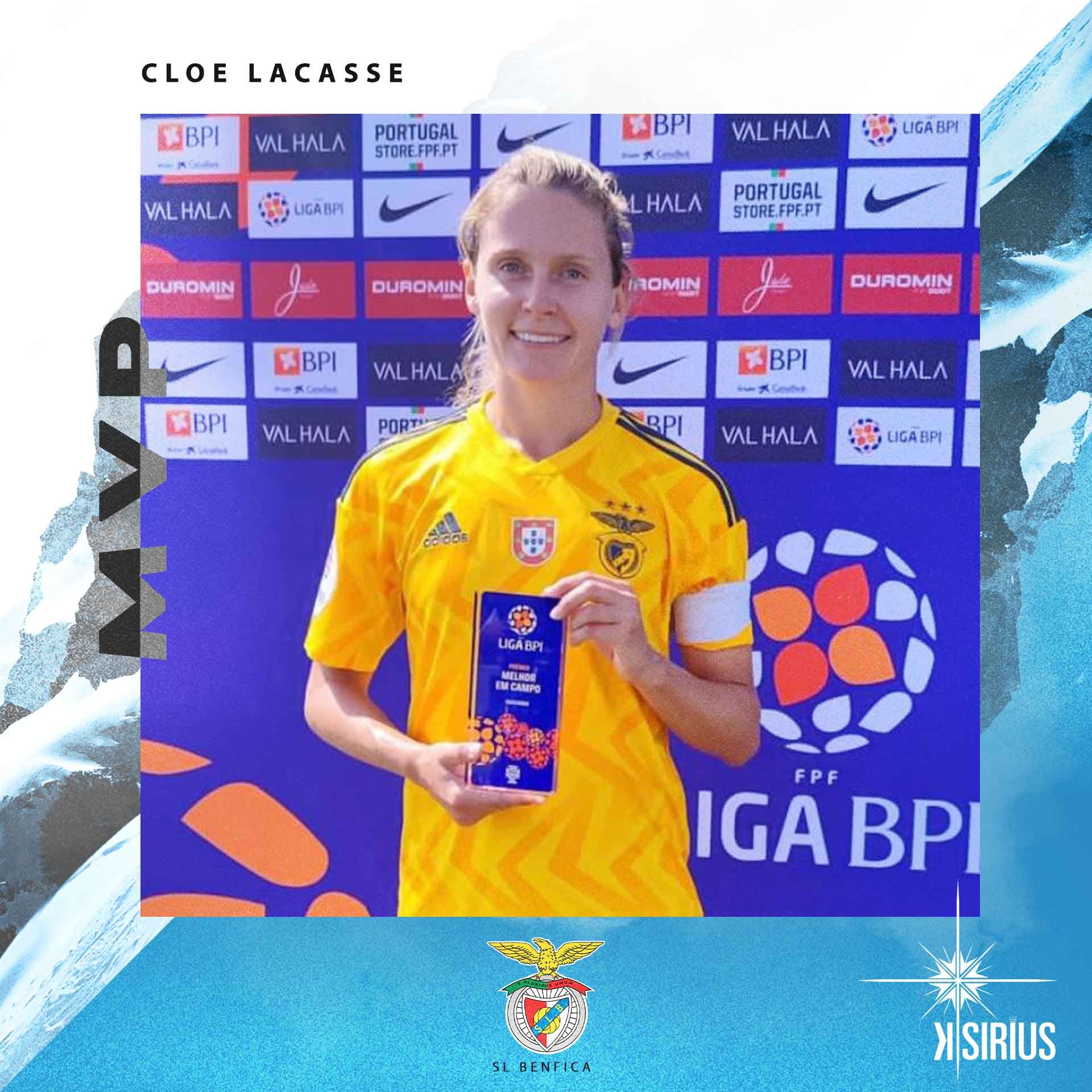 MVP: Cloe Lacasse (SL Benfica)