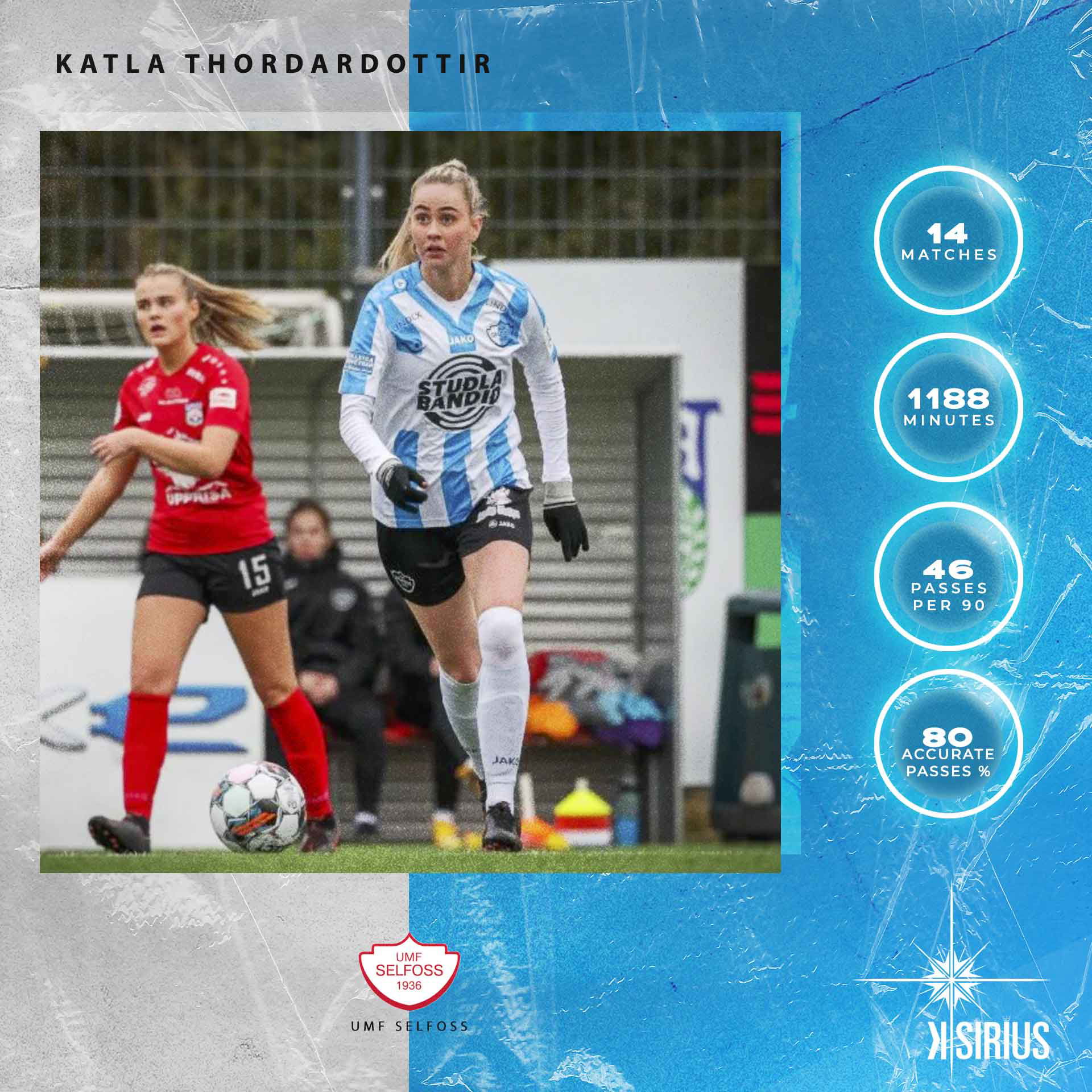 Stats Besta Deildin: Katla Thordardottir (UMF Selfoss)