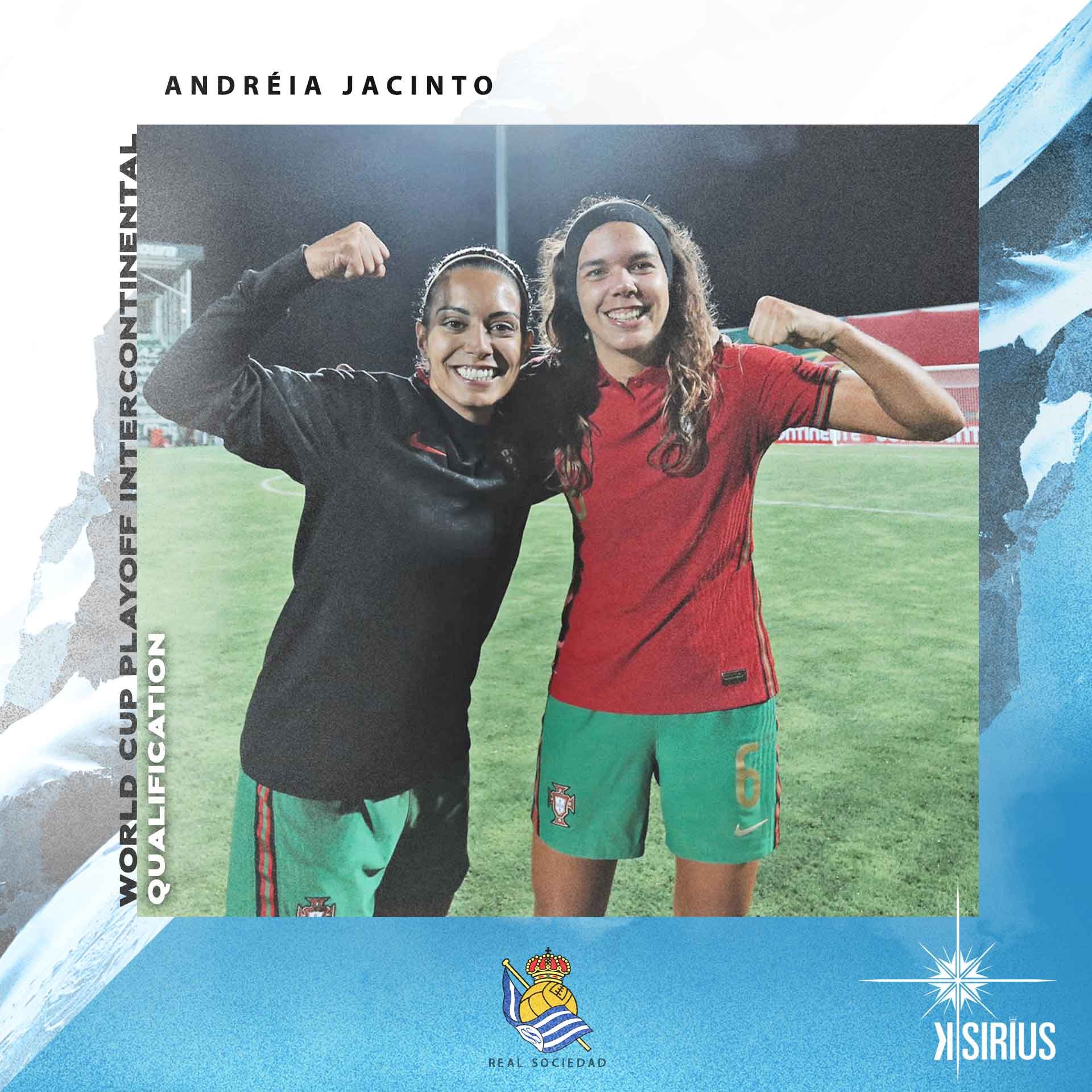 World Cup Playoff Intercontinental Qualification: Andreia Jacinto (Real Sociedad)