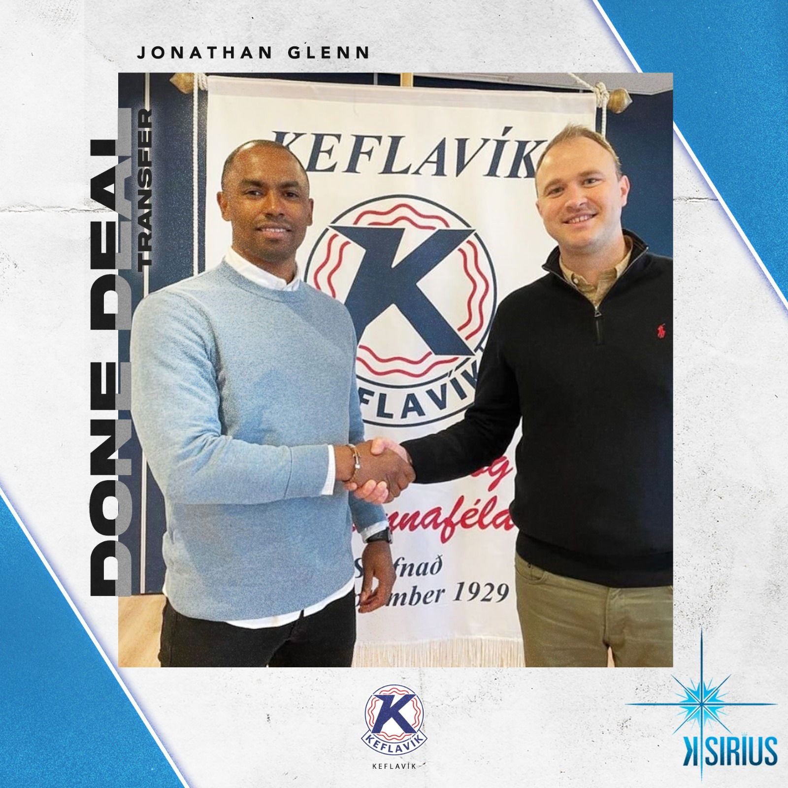 Transfer: Jonathan Glenn (Knattspyrnufélag Keflavíkur)