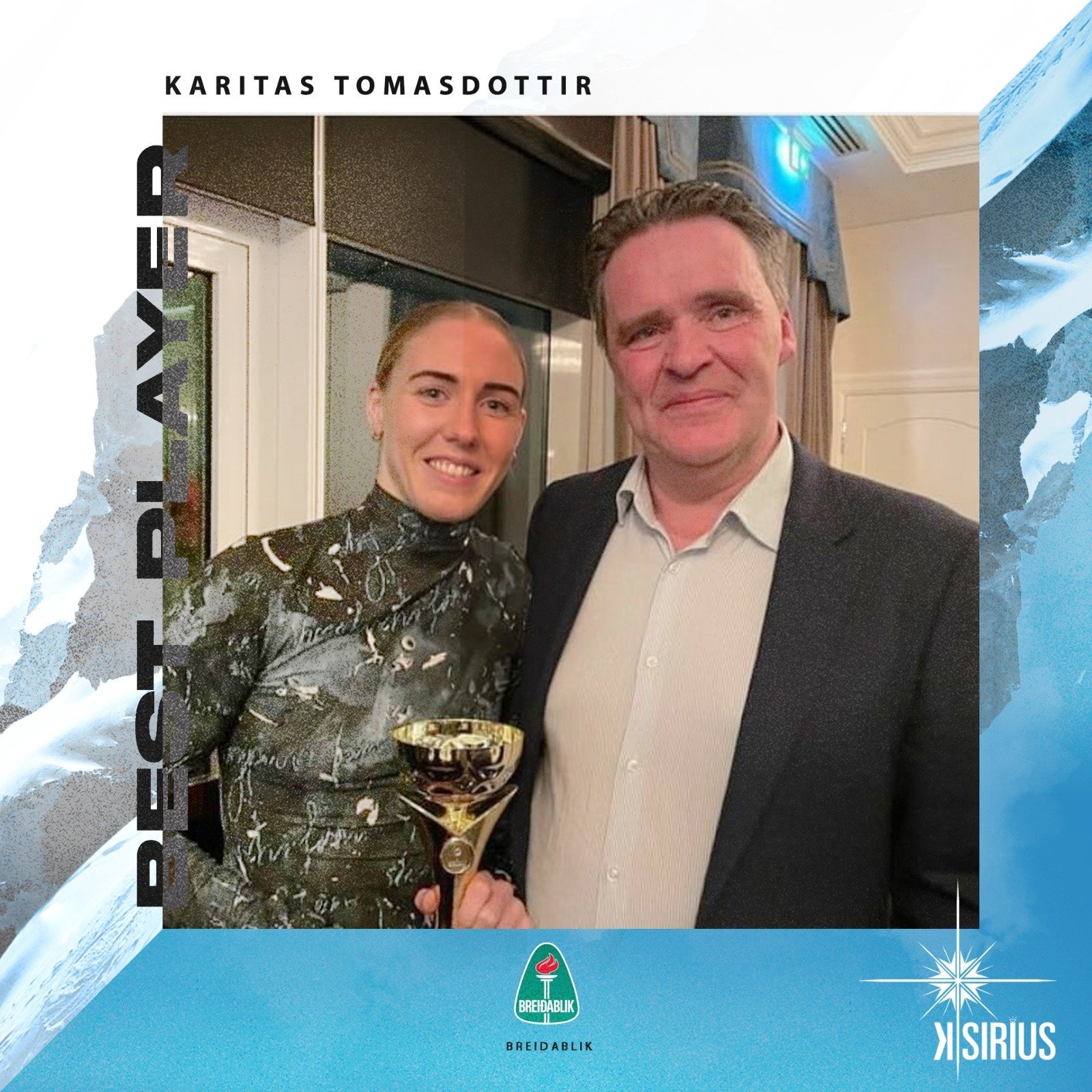 Best Player of the Year: Karitas Tomasdóttir (Breidablik UBK)