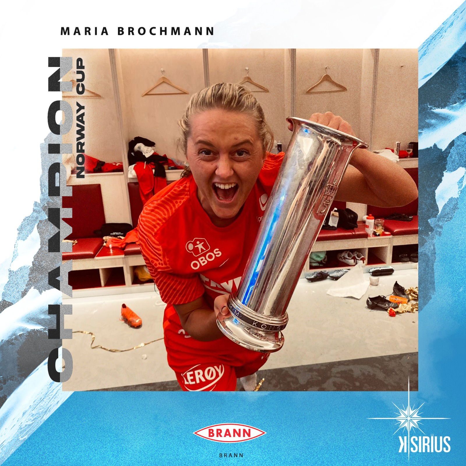 Champion: Maria Brochmann (SK Brann Kvinner)