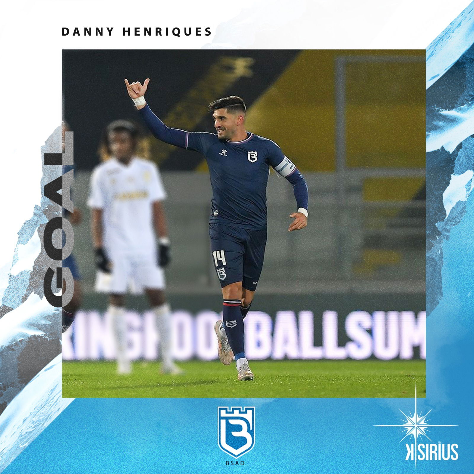 Goal: Danny Henriques (B-SAD)