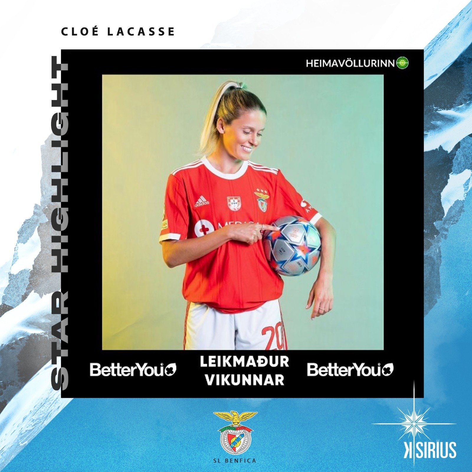 Star Highlight: Cloé Lacasse (SL Benfica)