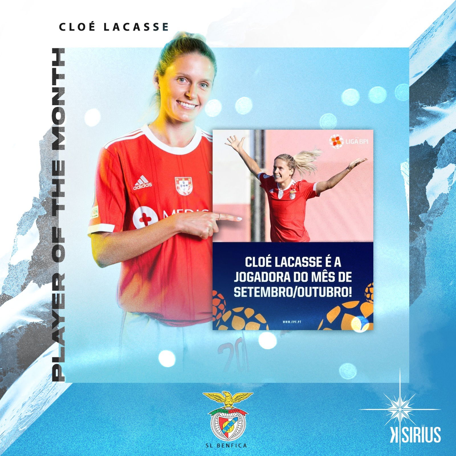 Player of the Month: Cloé Lacasse (SL Benfica)